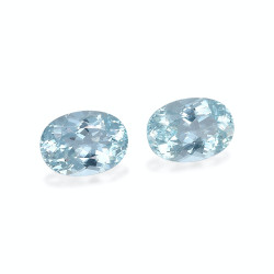 Ovaal geslepen hemelsblauwe Aquamarijn van 14,59 karaat