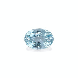 Aquamarin lengte OVAL...