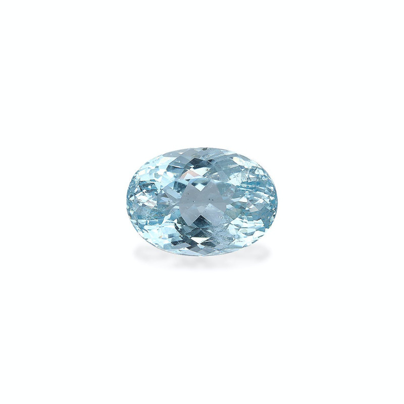 Aquamarin lengte OVAL Himmelblau 8.15 karaten