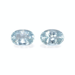 OVAL-cut Aquamarine Sky...