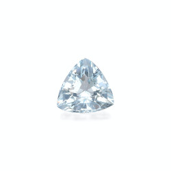 Trilliant-cut Aquamarine...