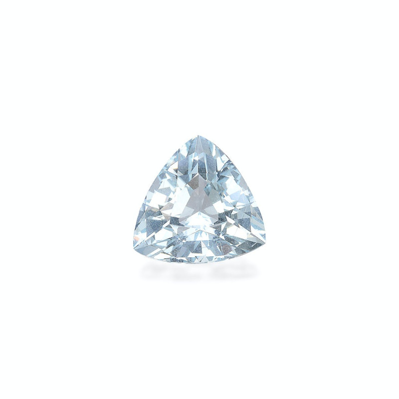 Aguamarina taille Trilliant Bleu Ciel 4.27 carats