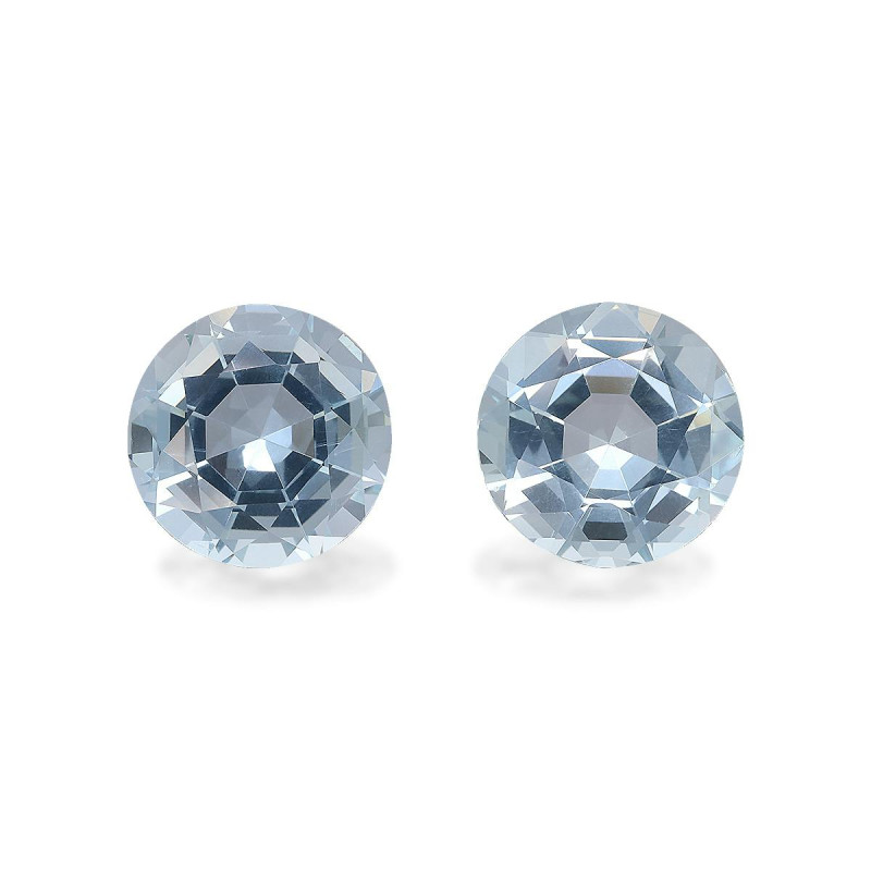 Aigue-Marine taille ROND  10.52 carats