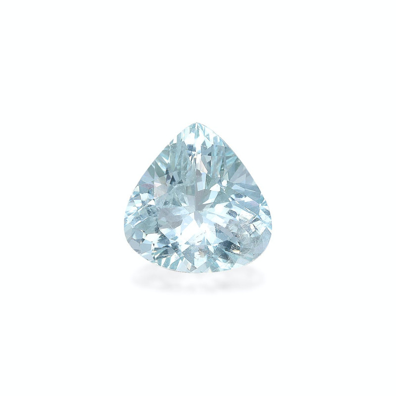 Aquamarin lengte Birne Himmelblau 4.38 karaten