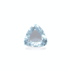 Trilliant-cut Aquamarine...