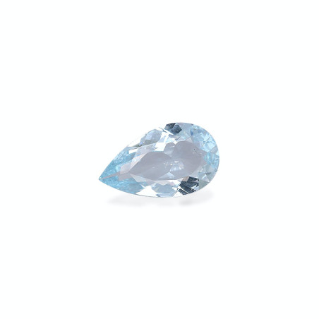 海蓝宝 taille 梨子 蓝天 4.44 carats