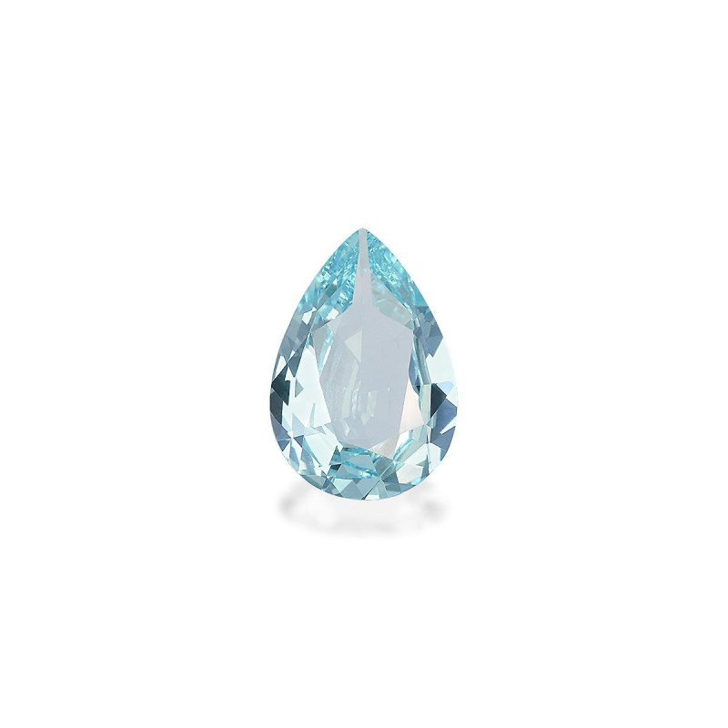 Aguamarina taille Poire Baby Blue 3.48 carats