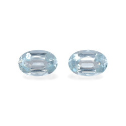 OVAL-cut Aquamarine Sky...