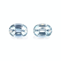 海蓝宝 taille 椭圆形 蓝天 9.07 carats
