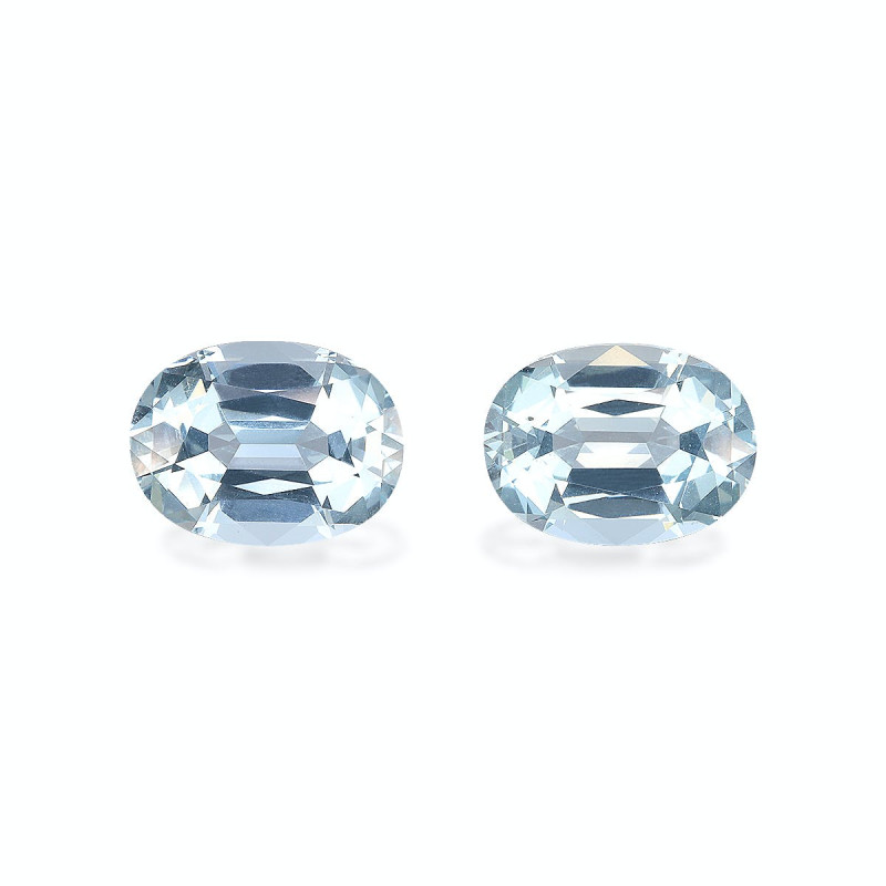 Aguamarina taille OVALE Bleu Ciel 9.07 carats