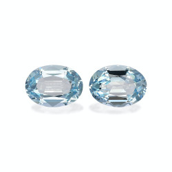 海蓝宝 taille 椭圆形 蓝天 7.17 carats