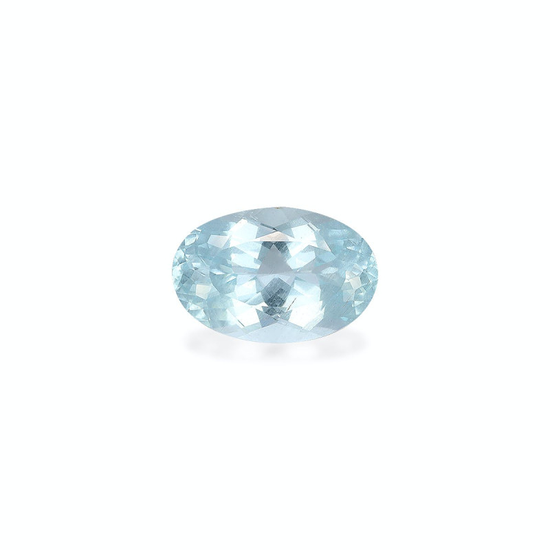 Aigue-Marine taille OVALE Bleu Ciel 3.99 carats