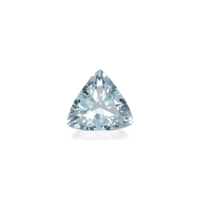 Aguamarina taille Trilliant Bleu Ciel 3.47 carats