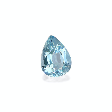 海蓝宝 taille 梨子 蔚蓝色的婴儿 2.19 carats