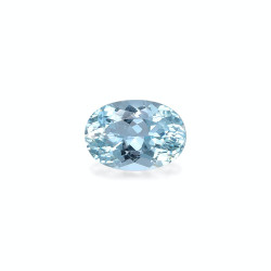 OVAL-cut Aquamarine Baby...