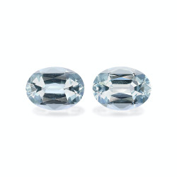 Aquamarin lengte OVAL...