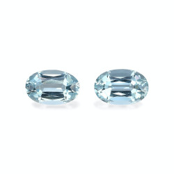 Aquamarin lengte OVAL...