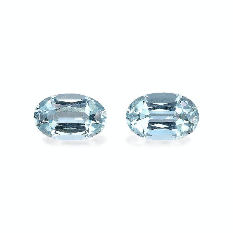 Aguamarina taille OVALE Bleu Ciel 8.25 carats