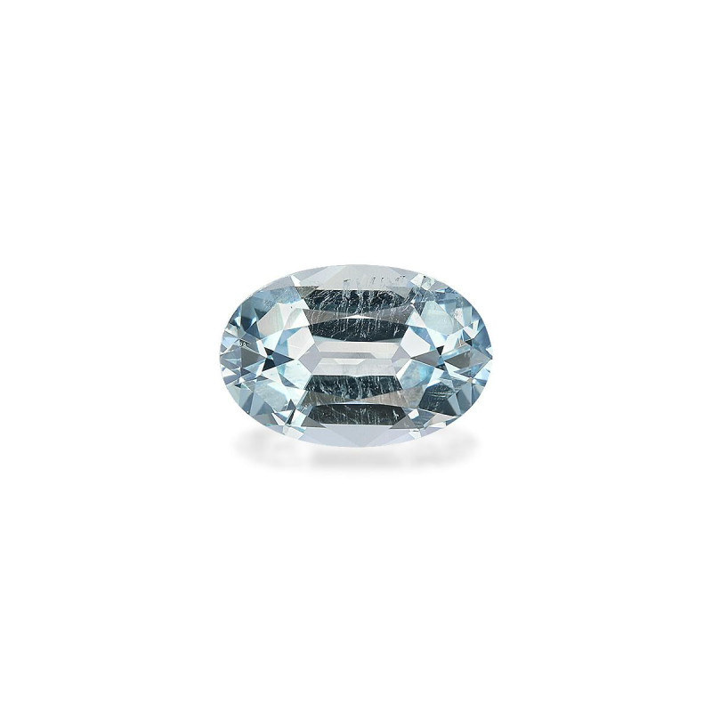 OVAL-cut Aquamarine Sky Blue 3.15 carats