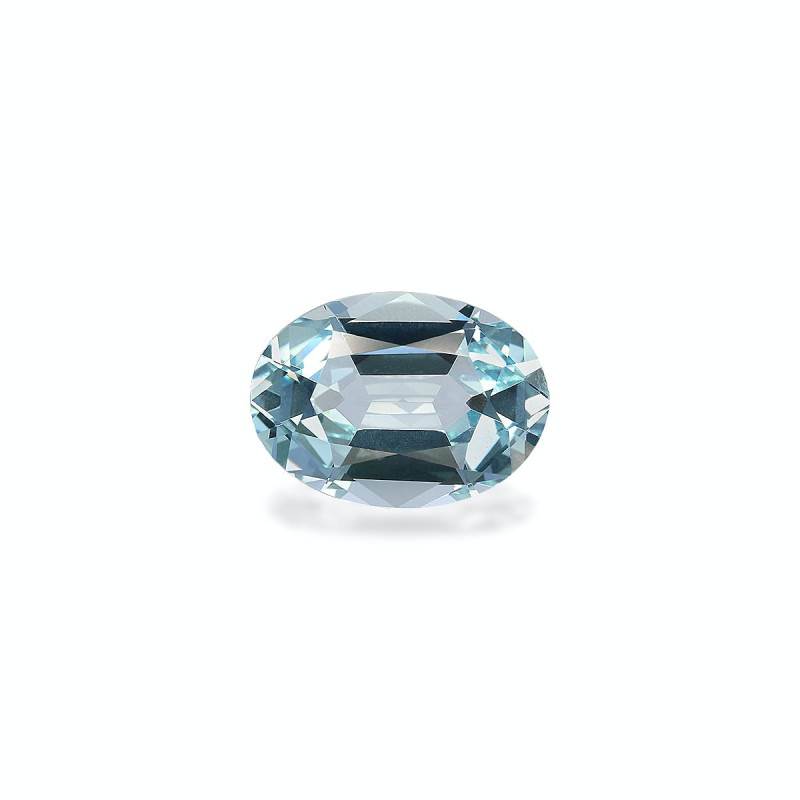 Aguamarina taille OVALE Bleu Ciel 3.44 carats