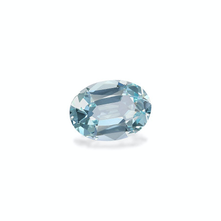 海蓝宝 taille 椭圆形 蓝天 3.44 carats
