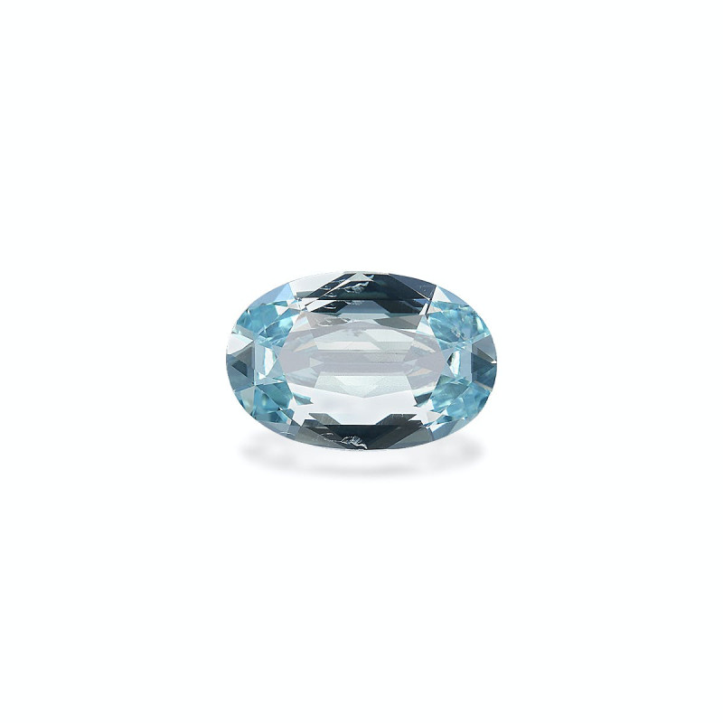 Aguamarina taille OVALE Bleu Ciel 3.06 carats