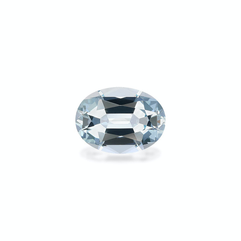 Aguamarina taille OVALE Bleu Ciel 3.32 carats