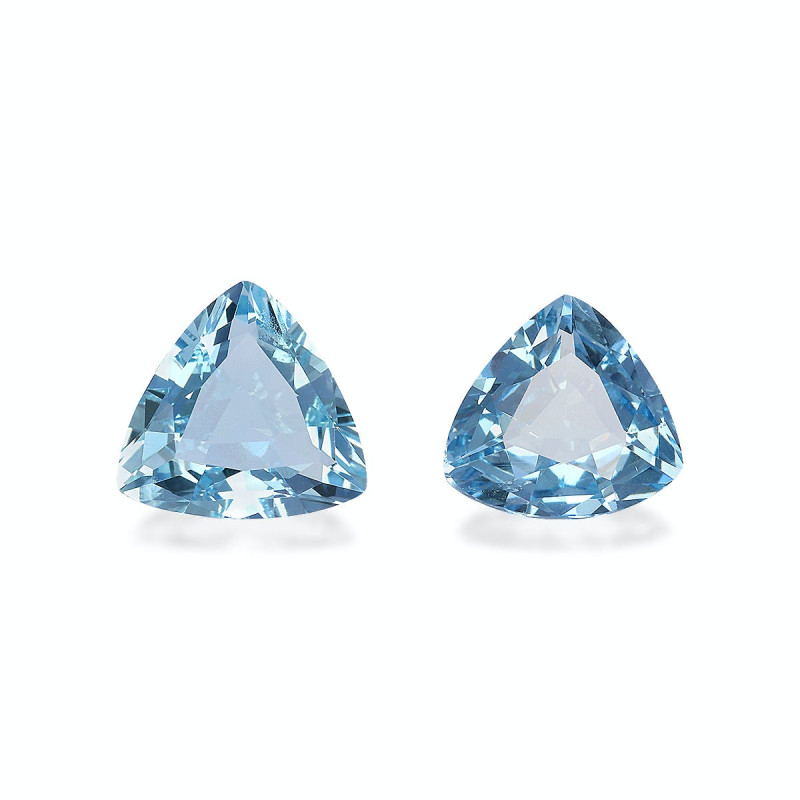 Aguamarina taille Trilliant Azul 2.87 carats