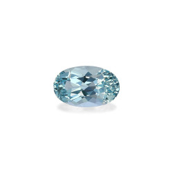 OVAL-cut Aquamarine Blue...