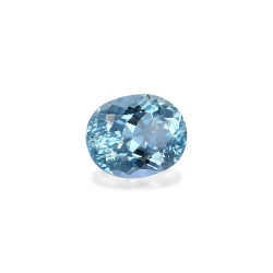 Ovale geslepen Blauwe Aquamarijn van 3,98 karaat