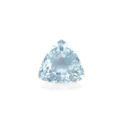 Trilliant-cut Aquamarine...