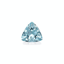 Trilliant-cut Aquamarine...