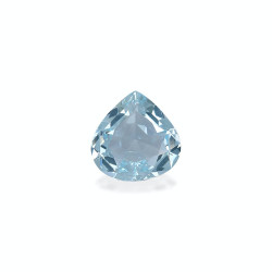 Trilliant-cut Aquamarine...