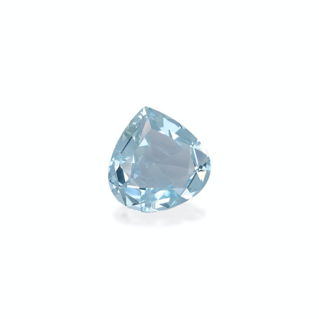 Aguamarina taille Trilliant Baby Blue 5.83 carats