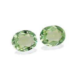 Ovale geslepen lichtgroene toermalijn van 5,19 karaat