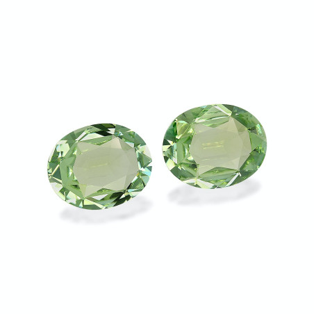 Turmalina Verde taille OVALE Vert Pâle 4.13 carats