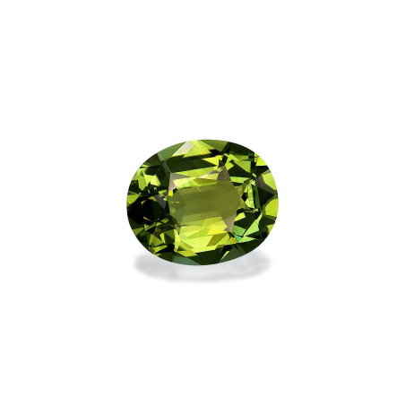 Turmalina Verde taille OVALE Lime Green 3.08 carats
