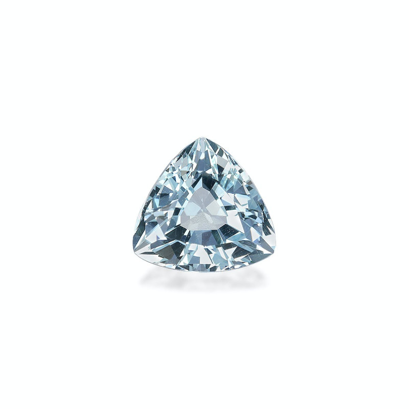 Aguamarina taille Trilliant Bleu Ciel 2.52 carats