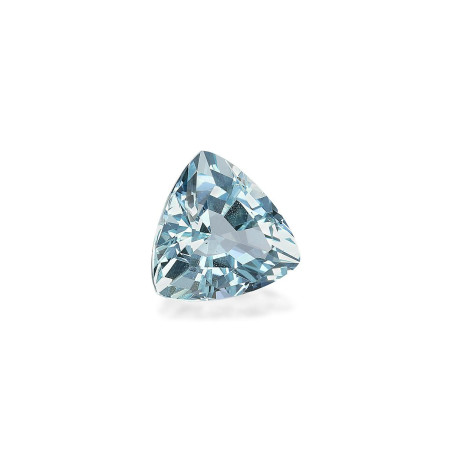 海蓝宝 taille Trilliant 蓝天 2.98 carats