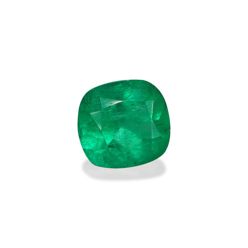 CUSHION cut Colombian Emerald Green 2.13 carats