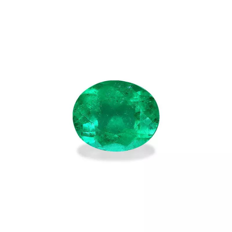 Esmeralda de Colombia taille OVALE Verde 1.76 carats