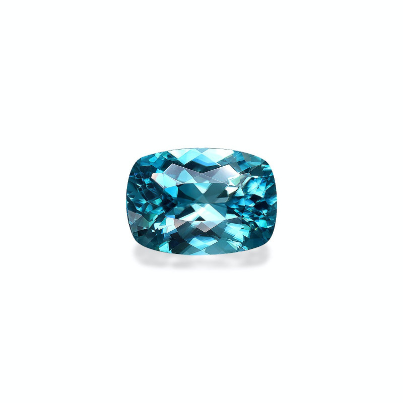 CUSHION-cut Blue Zircon Blue 10.77 carats