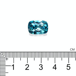 Blauwe Zirkoon kussen gesneden Blauw 10.77 karaat