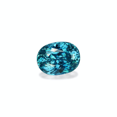 Circonio Azul taille OVALE Azul 9.11 carats