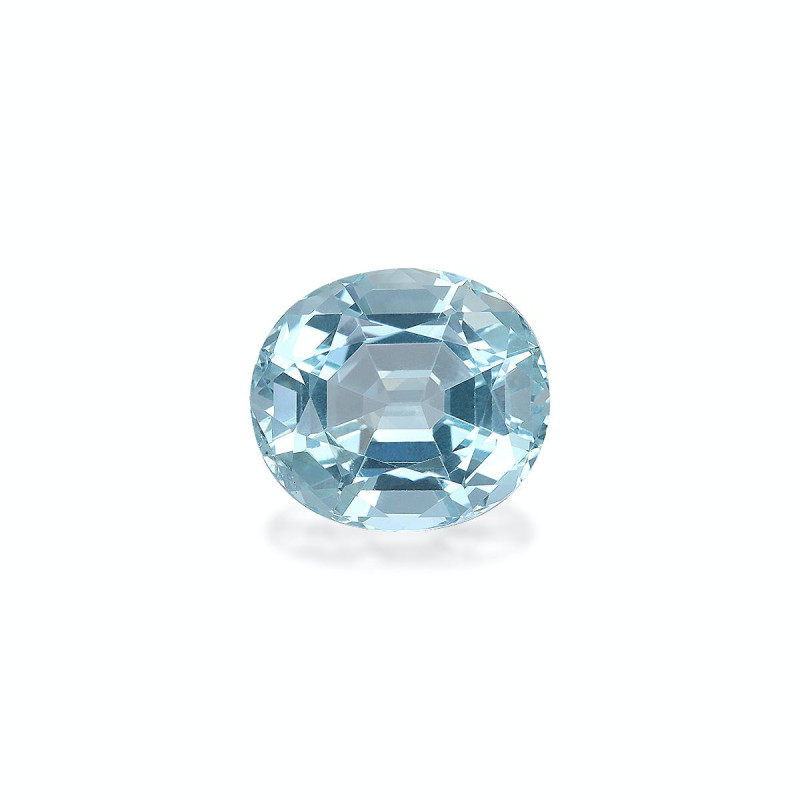 Aquamarin lengte OVAL Himmelblau 10.72 karaten