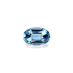 Aquamarin lengte OVAL Blau...