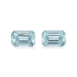 RECTANGULAR-cut Aquamarine...