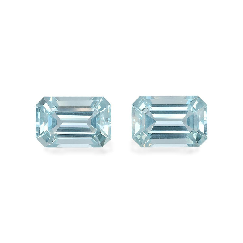 Aguamarina taille RECTANGULARE Bleu Ciel 12.88 carats