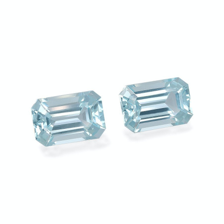 Aguamarina taille RECTANGULARE Bleu Ciel 12.88 carats
