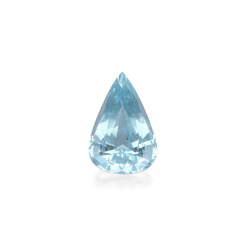Aguamarina taille Poire Baby Blue 27.57 carats